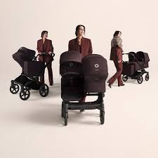 Bugaboo Kinderwagen in Schwarz - Vorderansicht