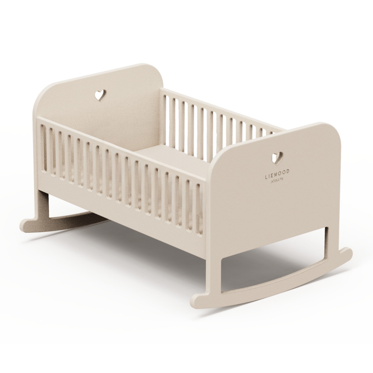 Liewood Hennie Puppenbett mit Schaukelfunktion aus Holz
