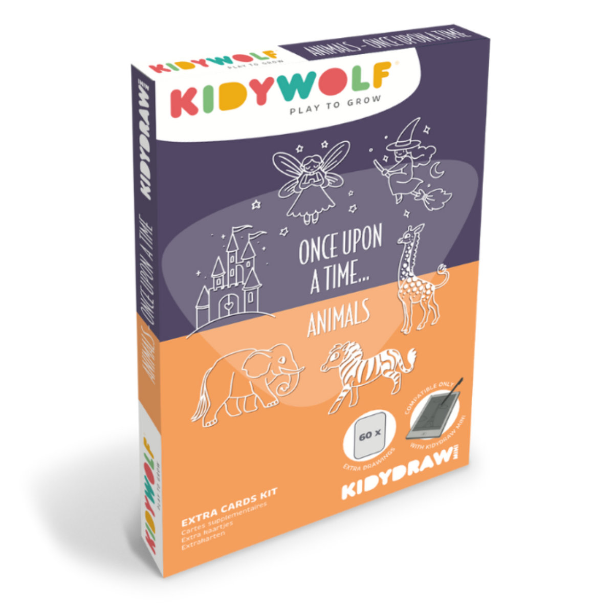 Kidywolf Nachfüllset für Kidydraw Mini Zeichentablett