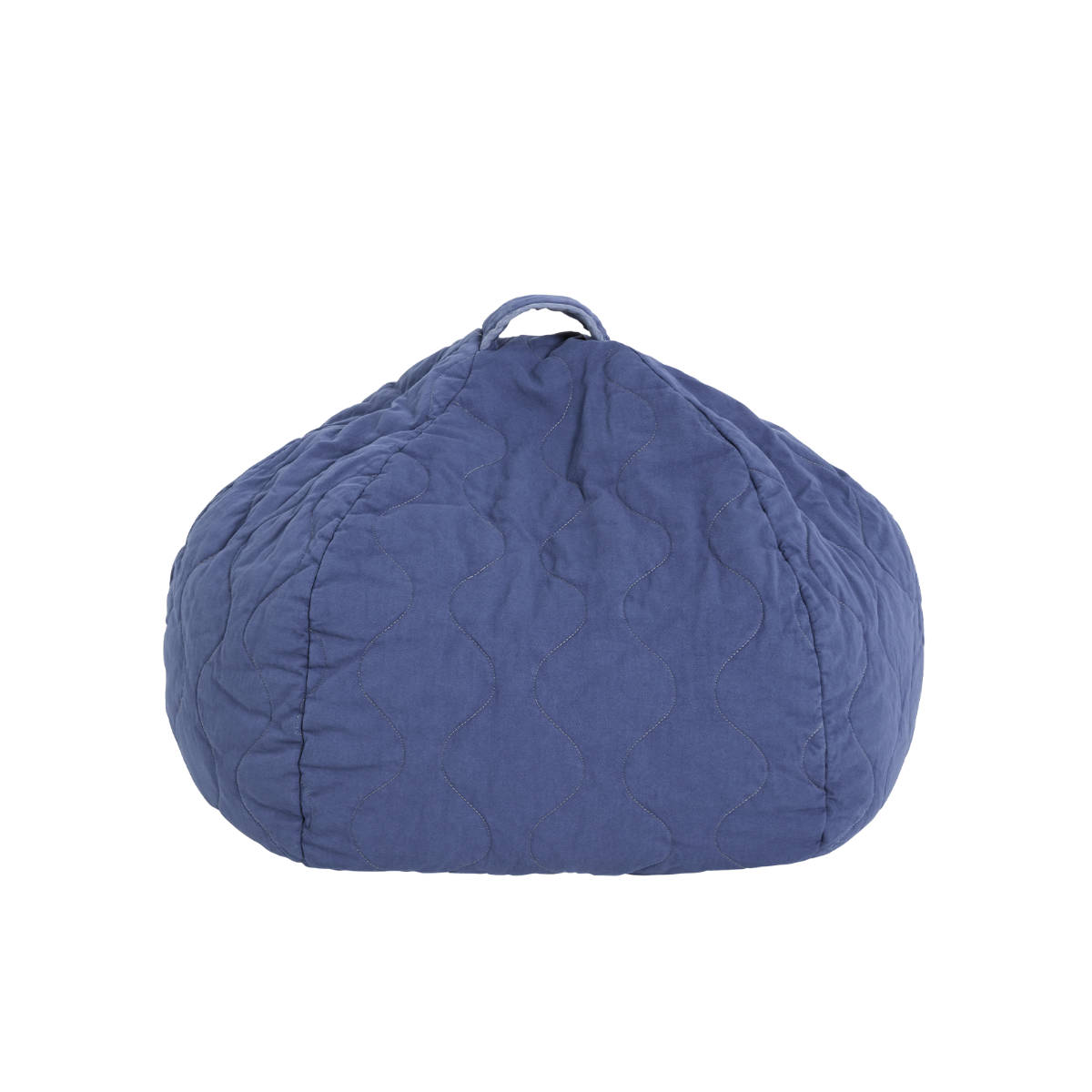 Nobodinoz LANDSCAPE gesteppter runder Sitzsack 65x40 cm