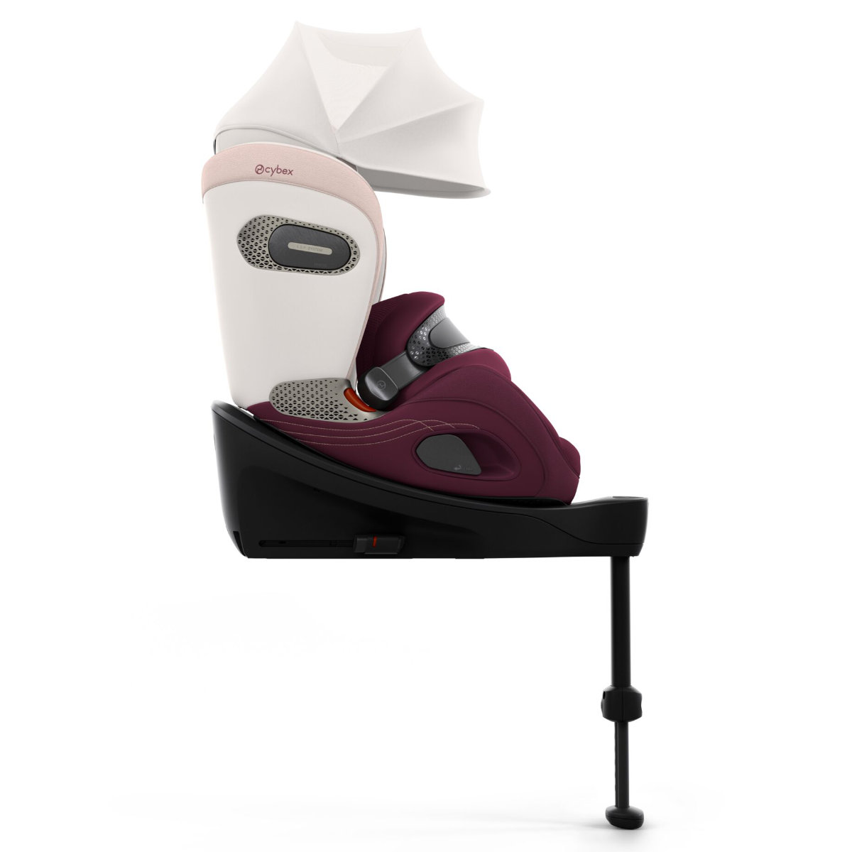 Cybex Anoris Si Airbag i-Size Kindersitz (15 Monate–7 Jahre) mit integrierter Basisstation