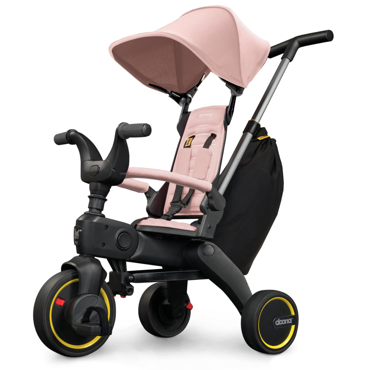 Doona Liki Trike S3 in Rosa - schräge Ansicht