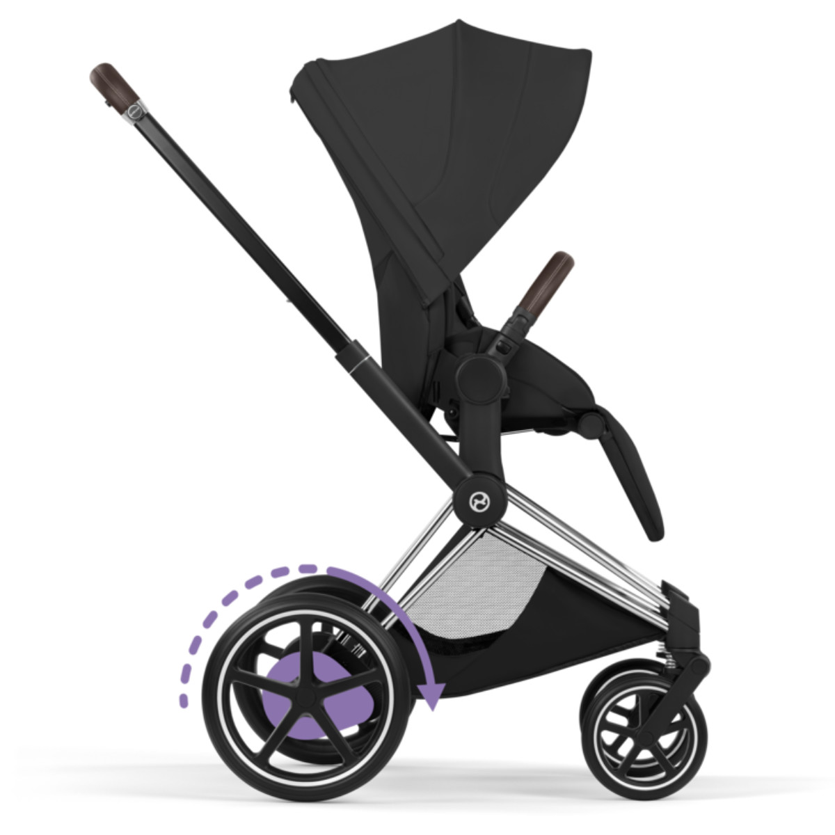 Cybex E-Priam 5 Style Kinderwagen Set 3 in 1 inkl. Cloud T i-Size Babyschale