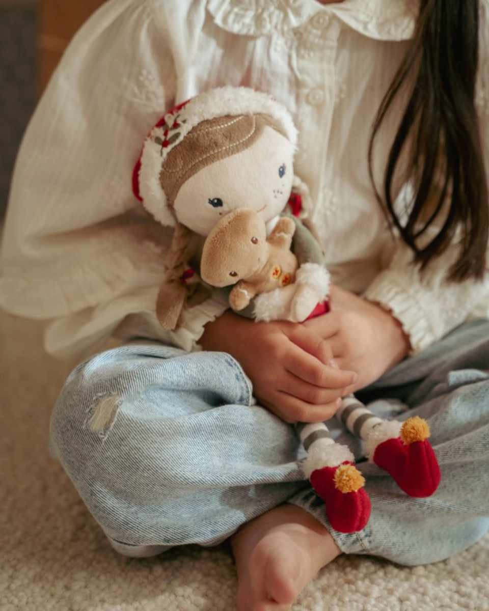 Little Dutch Weihnachtspuppe Rosa 35 cm