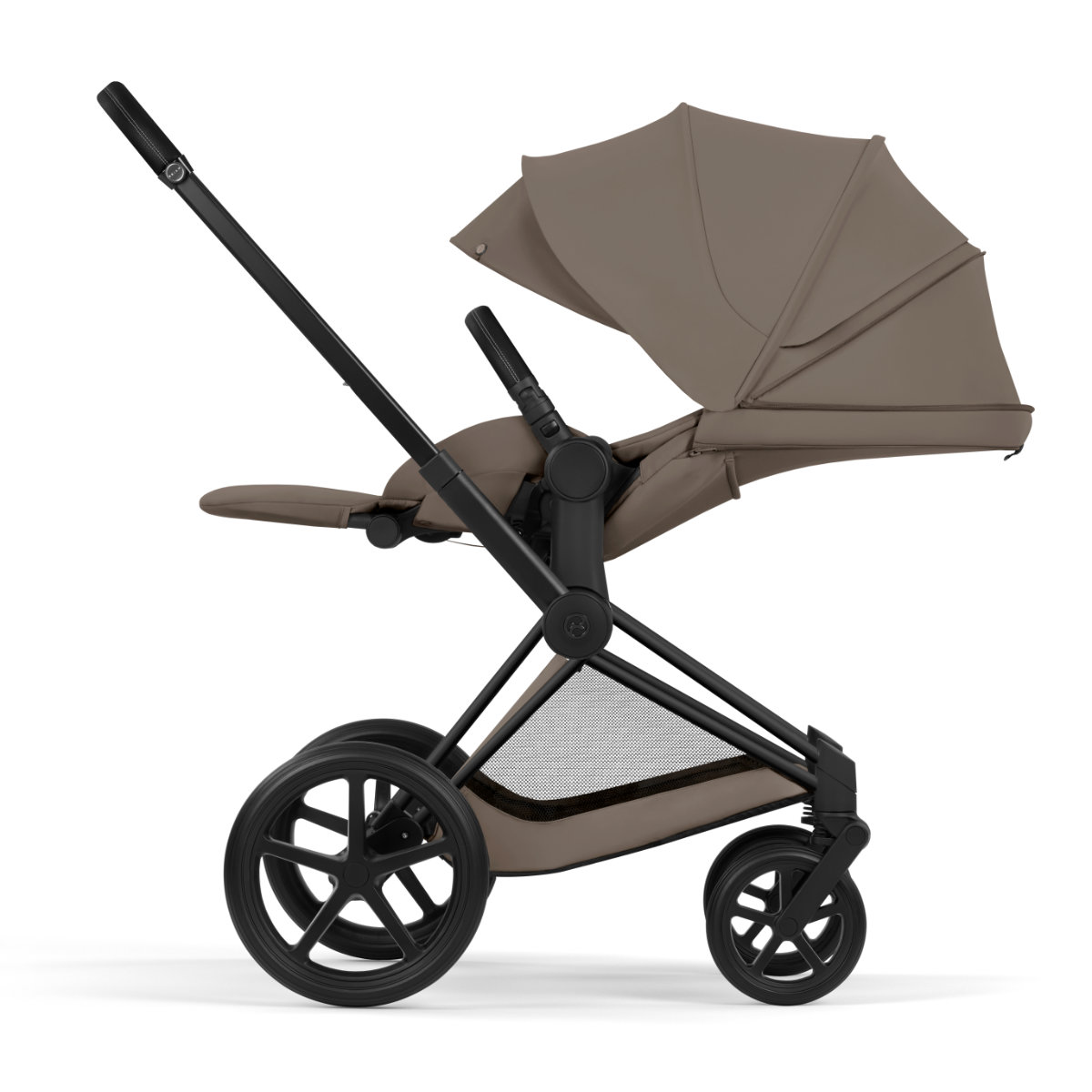 Cybex Priam 5 Comfort Kombikinderwagen Set 3 in 1 inkl. Cloud T i-Size Babyschale