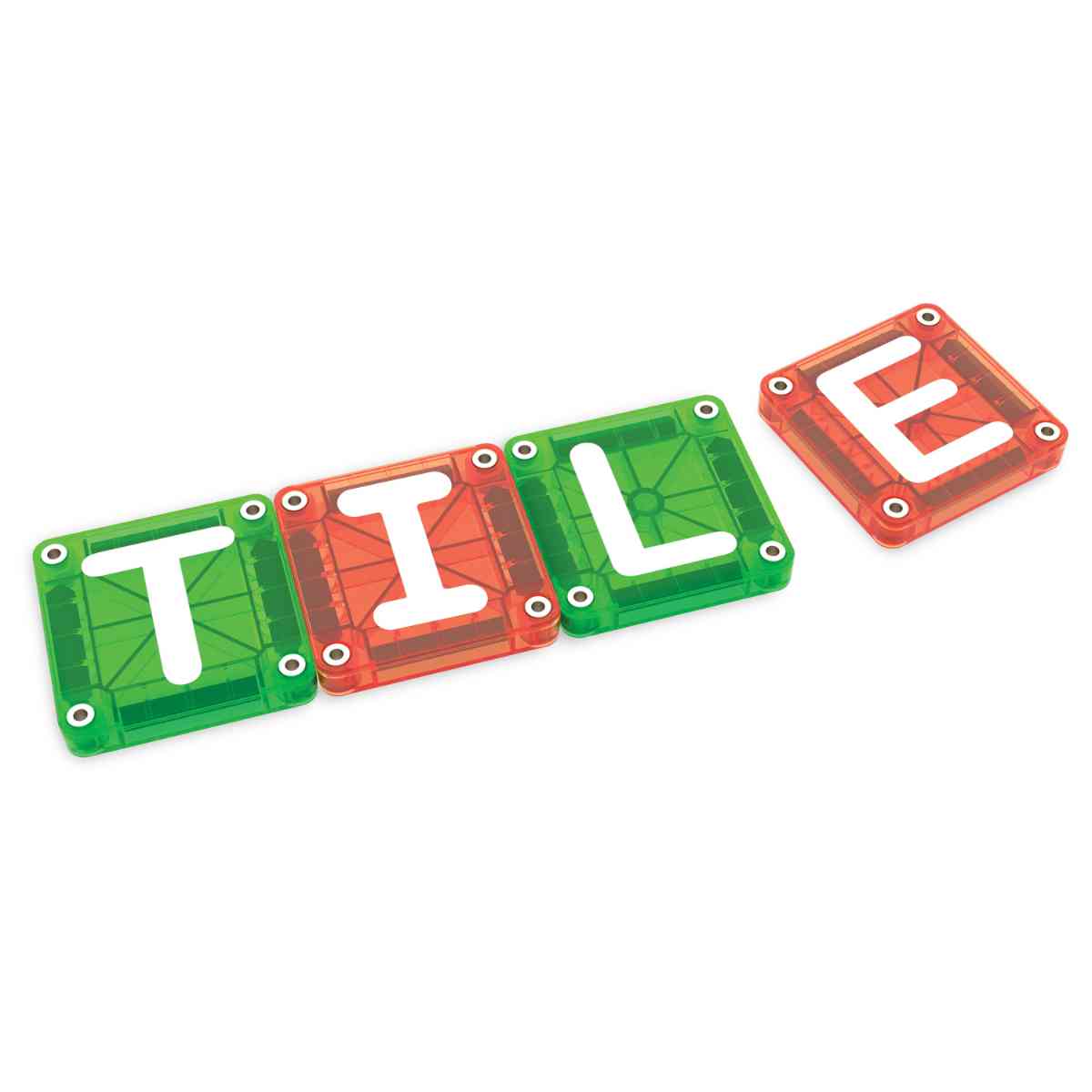 MAGNA-TILES microMAGS LEARN Buchstaben