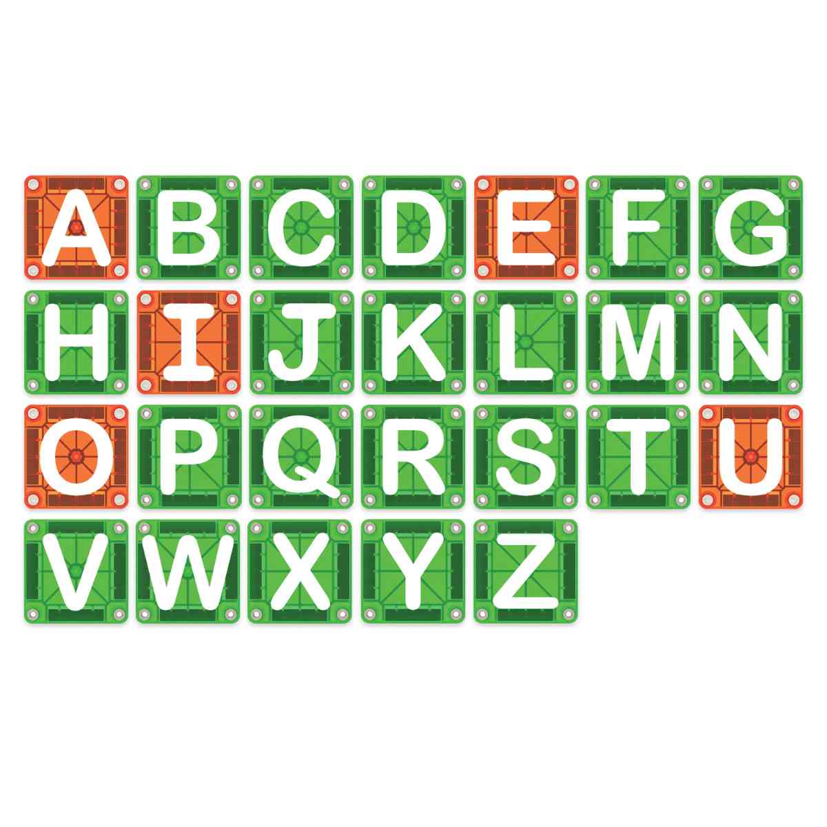 MAGNA-TILES microMAGS LEARN Buchstaben