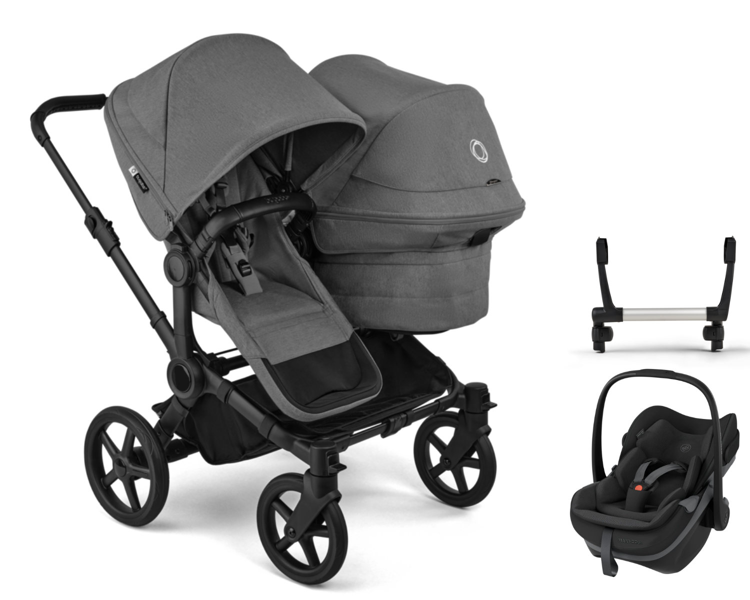 Bugaboo Donkey 6 Duo 3-in-1 Set inkl. Maxi Cosi Pebble Slide Pro