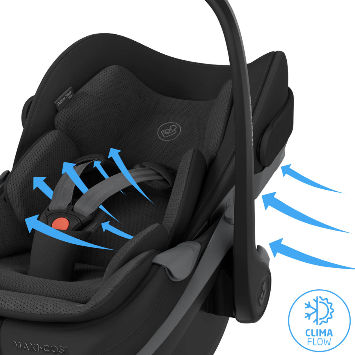 Maxi Cosi Pebble Slide Pro + FamilyFix Slide Pro