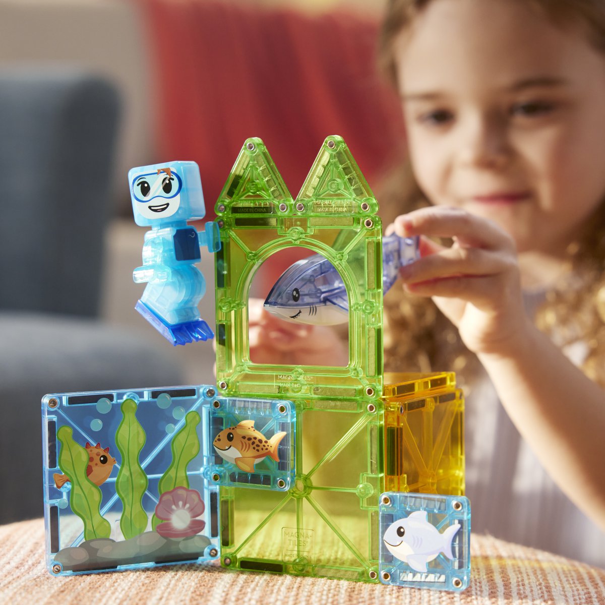 Magna-Tiles Shark-Drive - 13 Teile