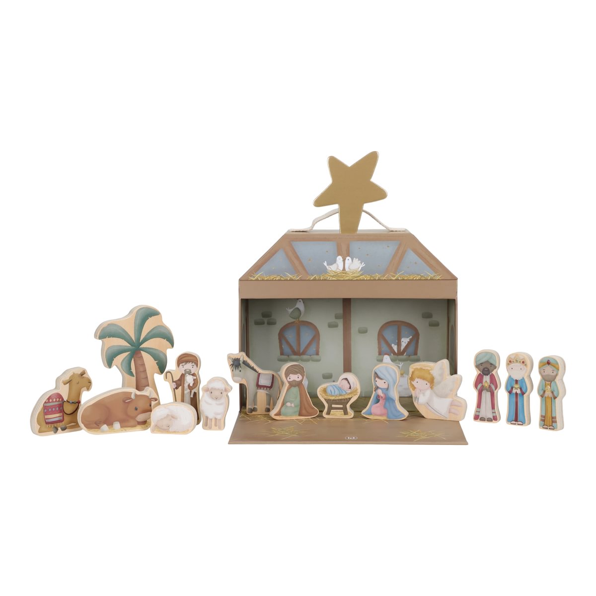 Little Dutch Weihnachtskrippe Spielset aus FSC-Holz