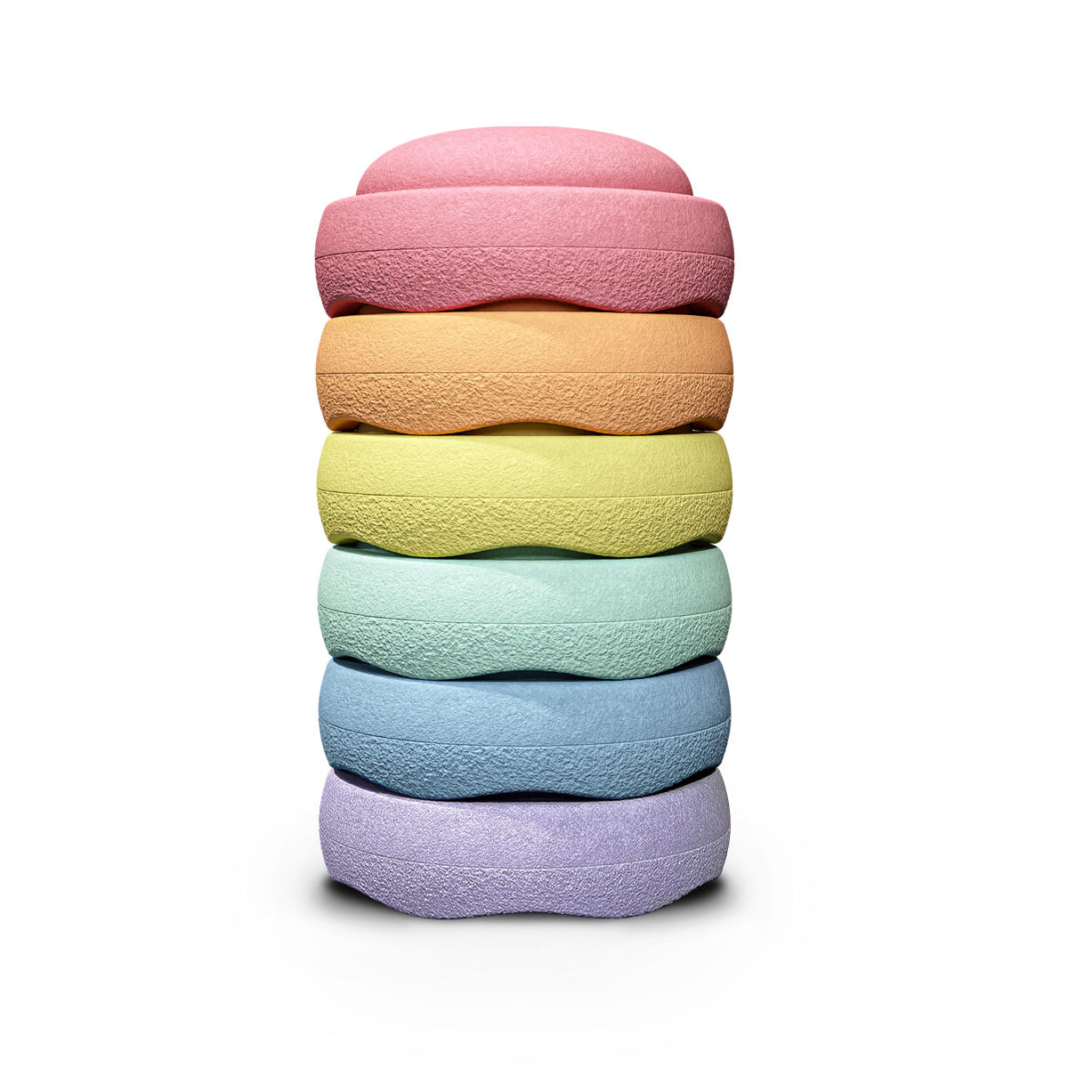 Stapelstein Mini Rainbow Pastell 6 Stk