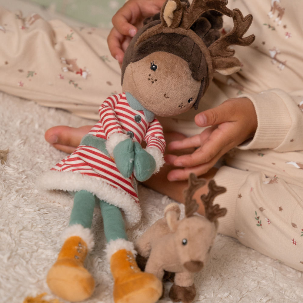 Little Dutch Kuschelpuppe Weihnachten 35 cm
