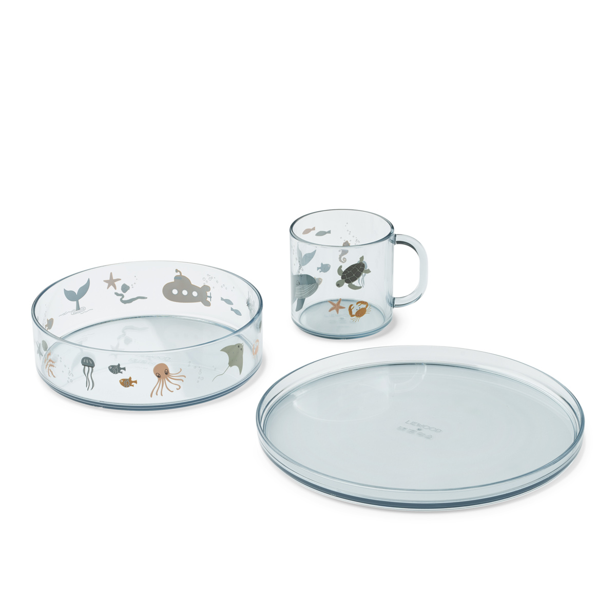 Liewood Siva Tritan Geschirr-Set, 3er-Pack