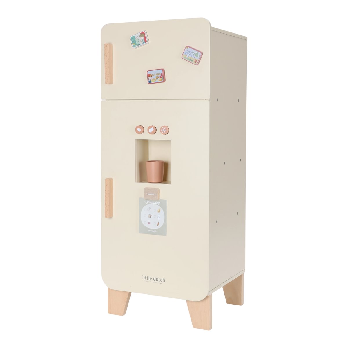 Little Dutch Spielkühlschrank aus FSC-Holz mit Zubehör – Limited Edition