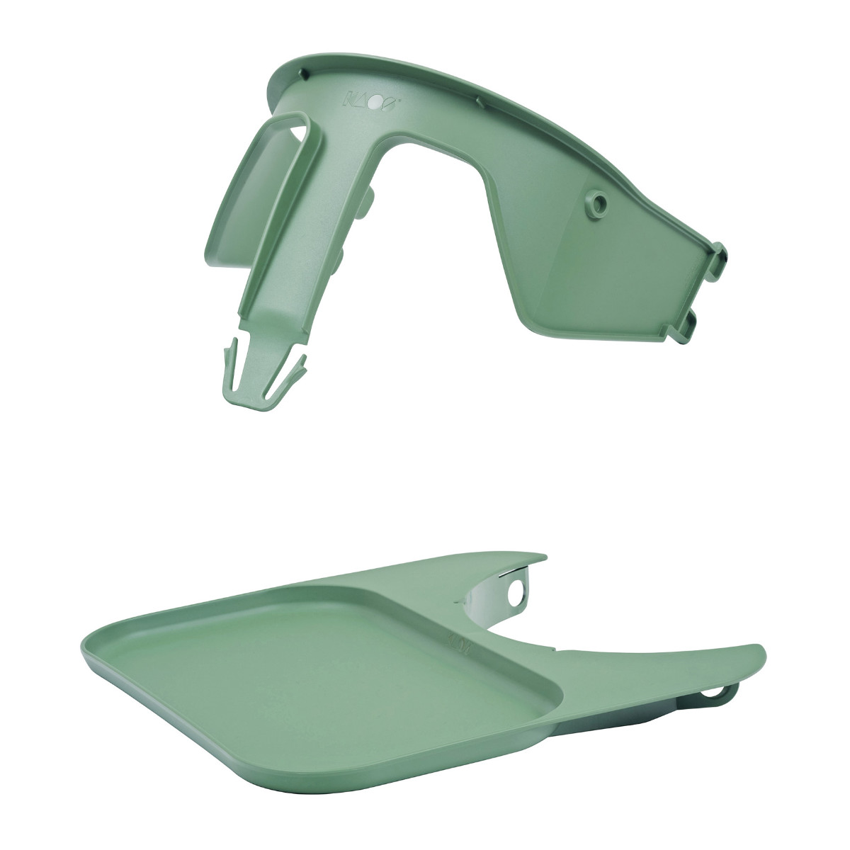 KAOS Klapp Mini Bügel & Tablett Bundle, aus recyceltem Kunststoff