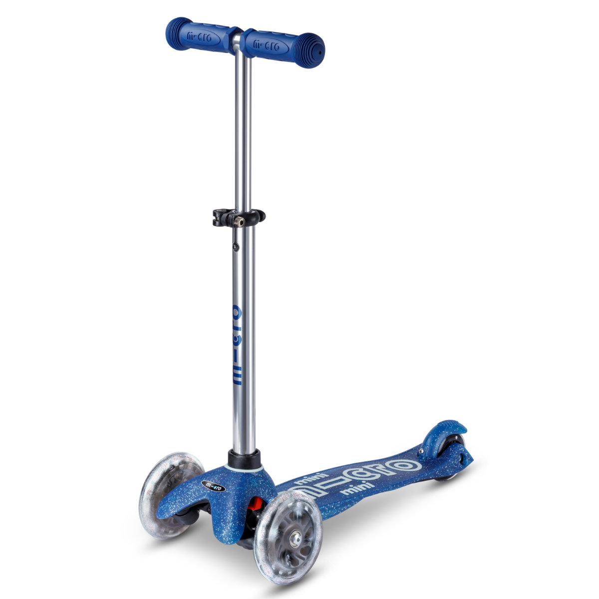 Mini Micro Deluxe GLITTER Scooter mit LED Räder