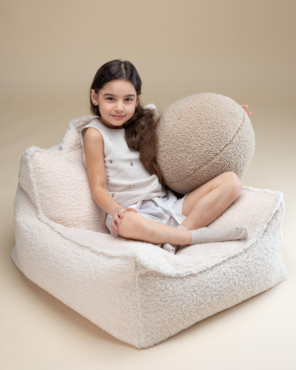 Wigiwama Sitzsack & Hocker Ottoman Square Set