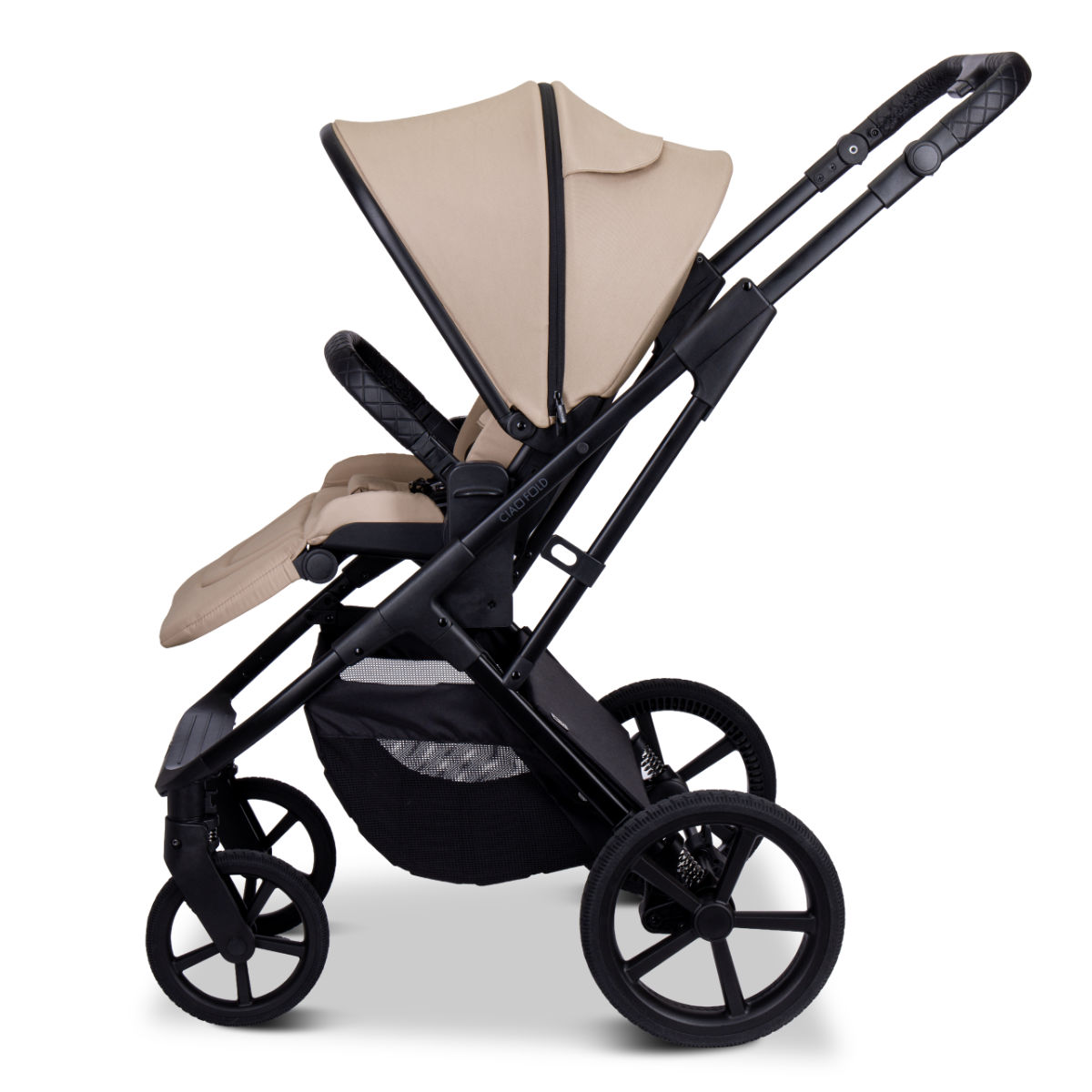 Moon Ciao Fold Kinderwagen Set 3 in 1 mit Maxi Cosi Coral Slide Pro i-Size