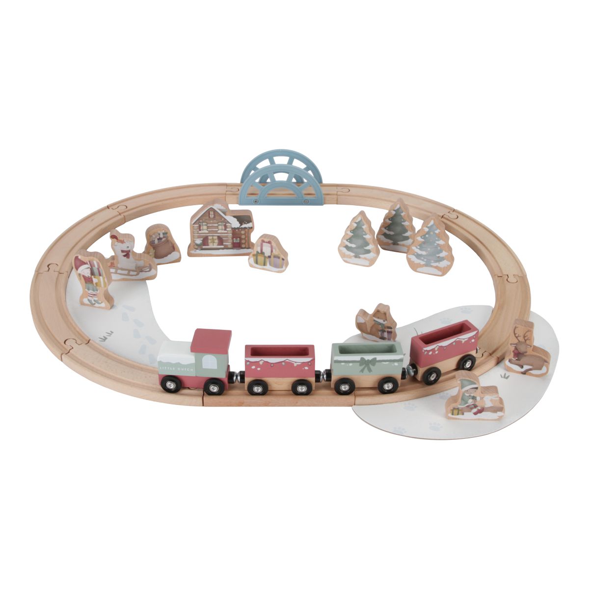 Little Dutch Eisenbahnschienen Weihnachten