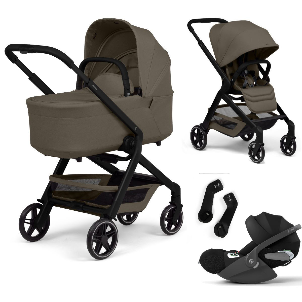 Joolz Hub2 Kinderwagen Set 3 in 1 inkl. Cybex Cloud T i-Size Babyschale