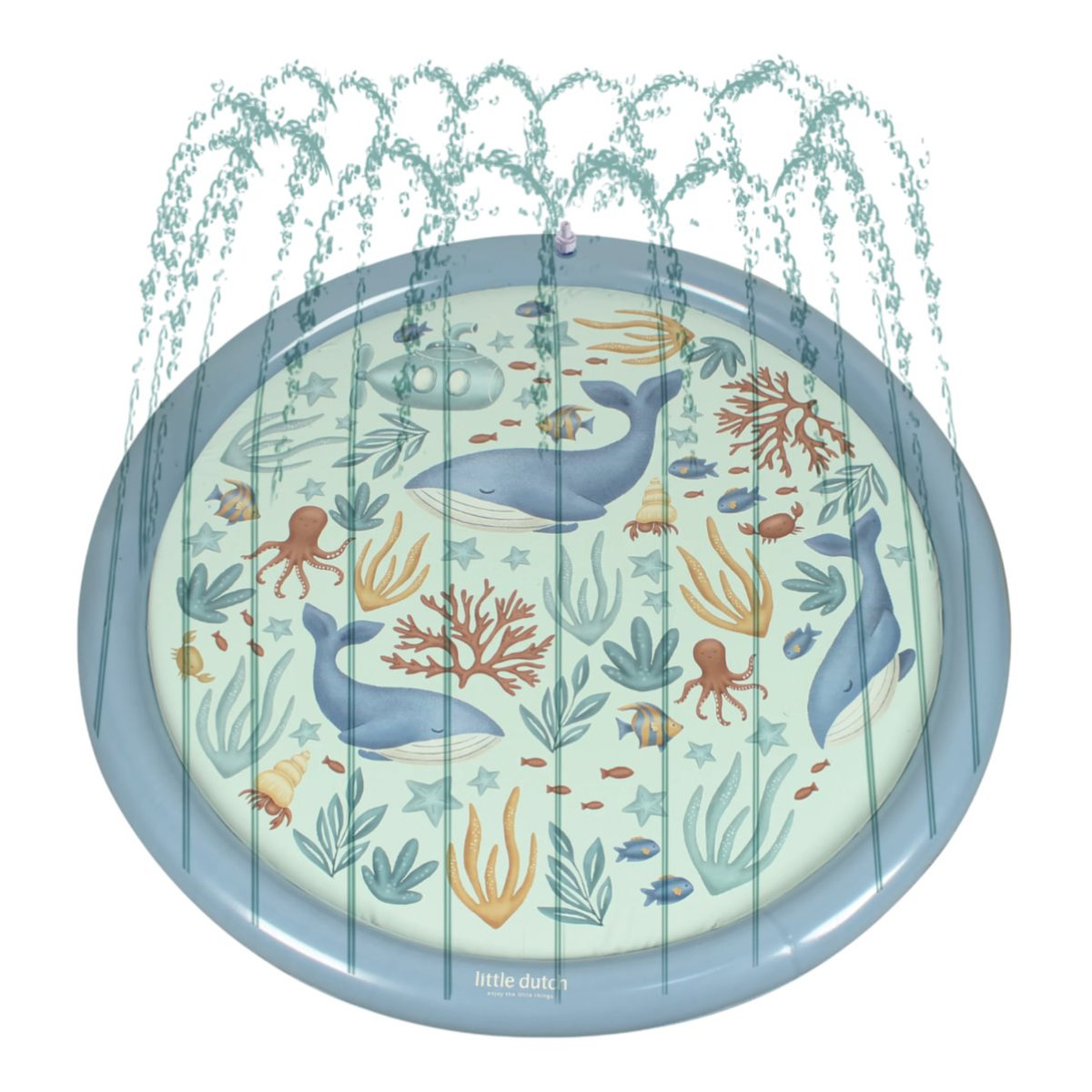 Little Dutch Wasserspielmatte mit Sprinkler