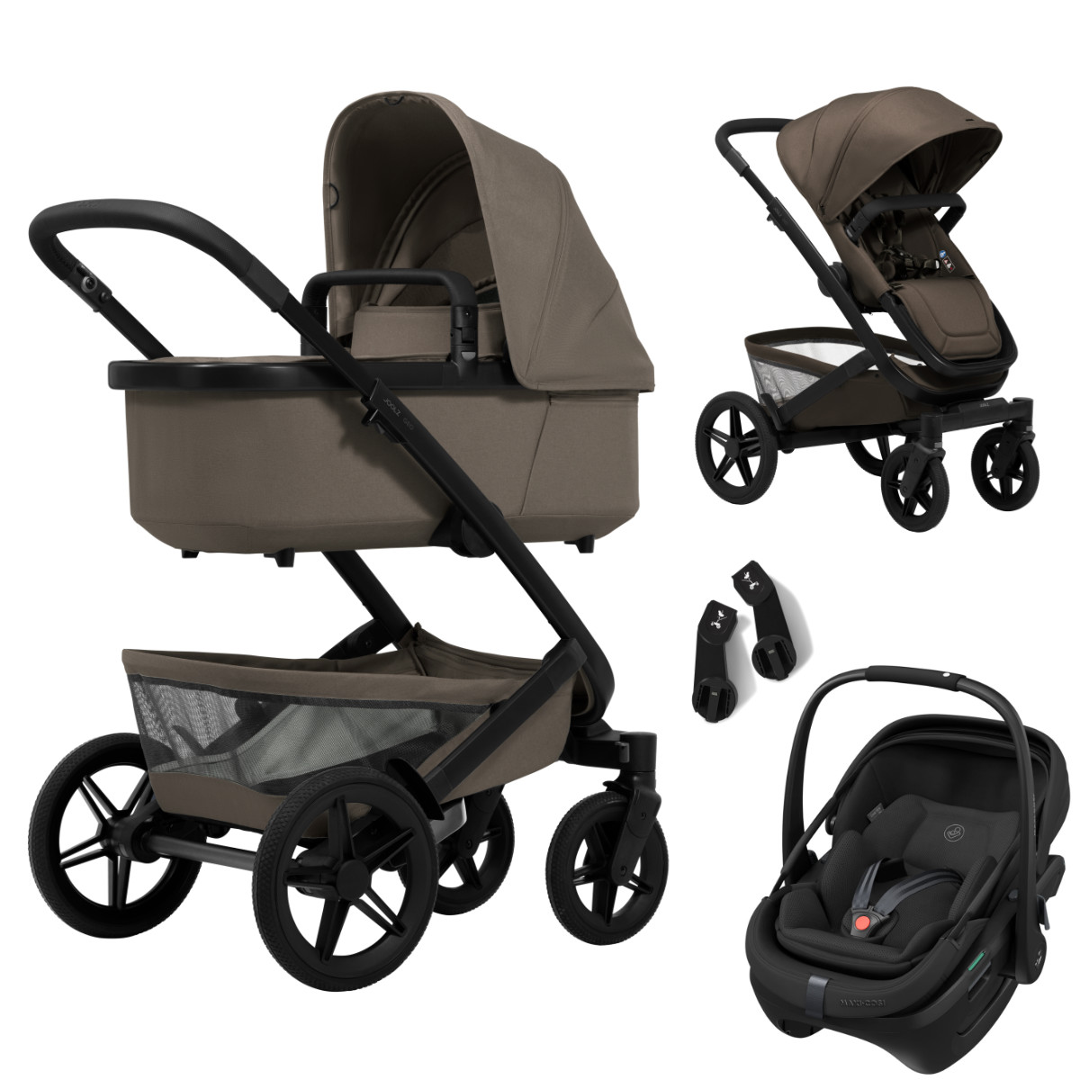 Joolz Geo5 Kinderwagen Set 3 in 1 inkl. Maxi Cosi-Coral Slide Pro