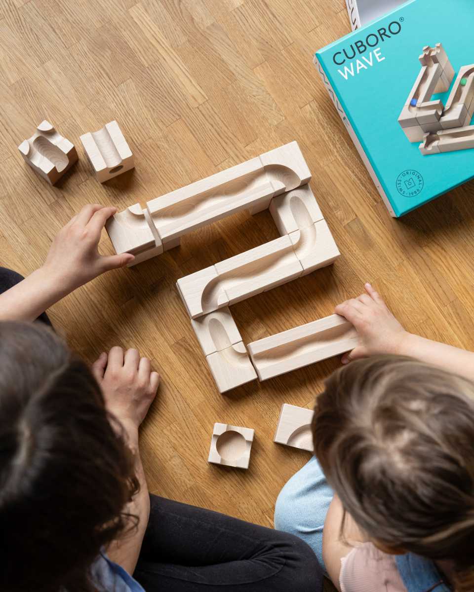 CUBORO Kugelbahn Extra Set - Erweiterungsset in verschiedenen Ausführungen