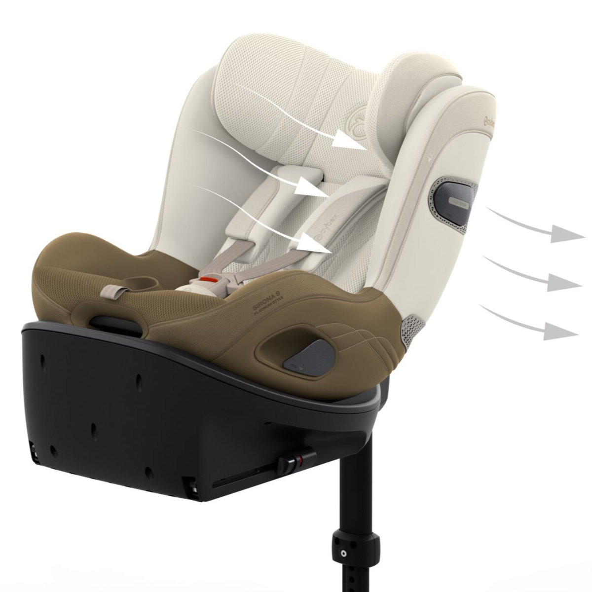 Cybex Sirona Si i-Size Kindersitz (3 Monate–4,5 Jahre) mit integrierter Basisstation