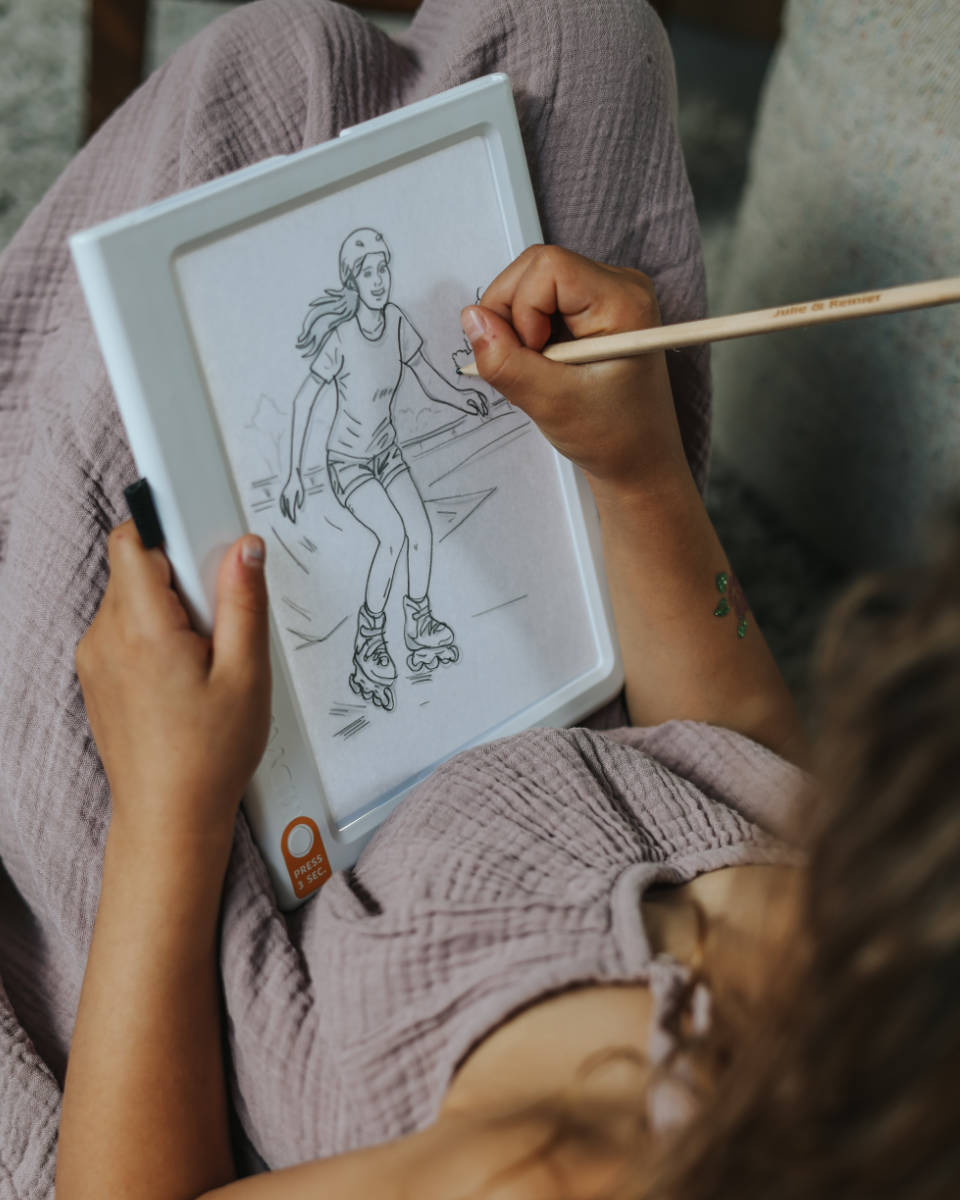 Kidywolf Nachfüllset für Kidydraw Pad Zeichentablett