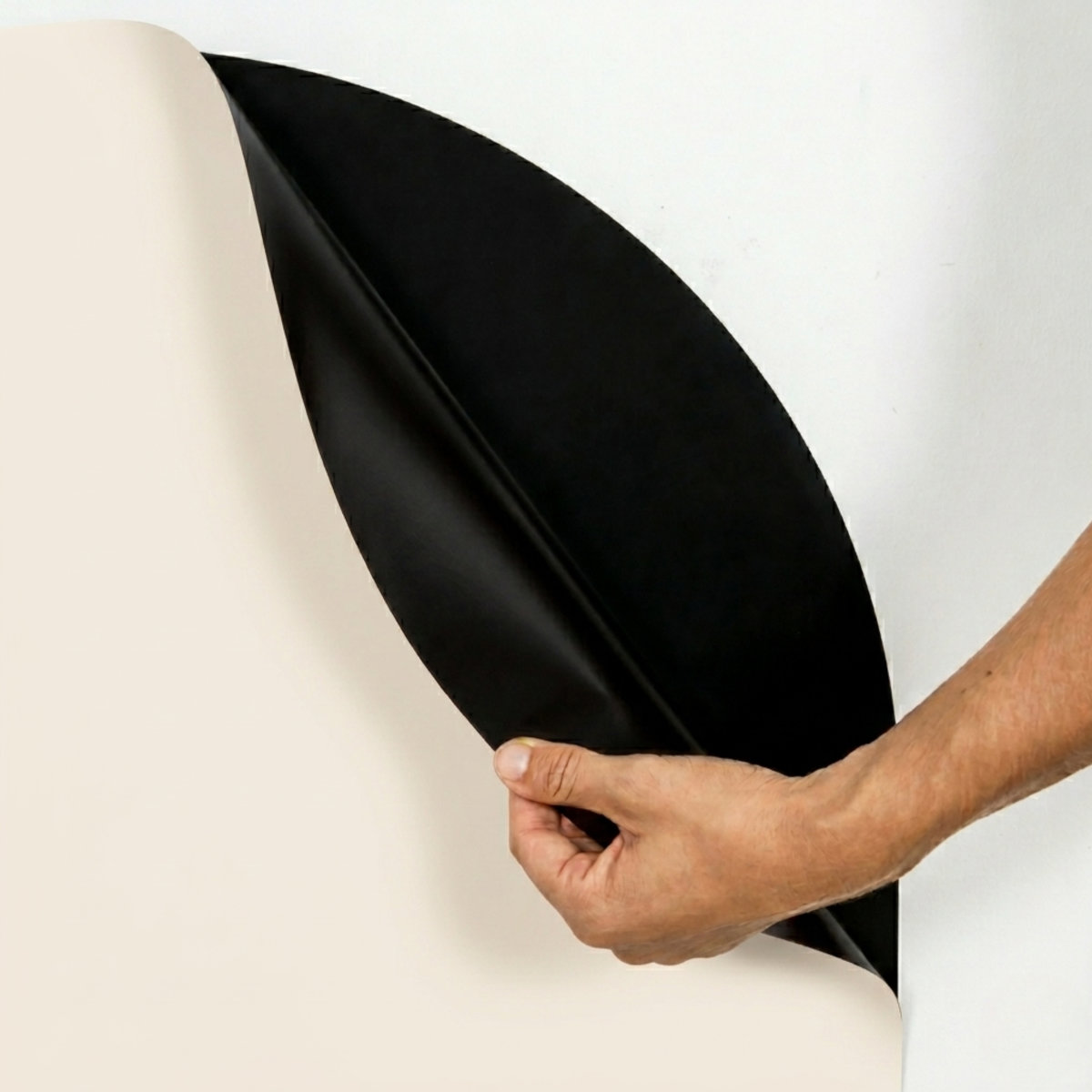 Ferflex Magnetische Tafel in Bogenform 100x58 cm