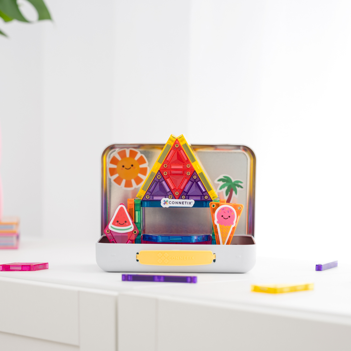 Connetix Travel Mini Set mit Magnetbausteinen - 32 Teile