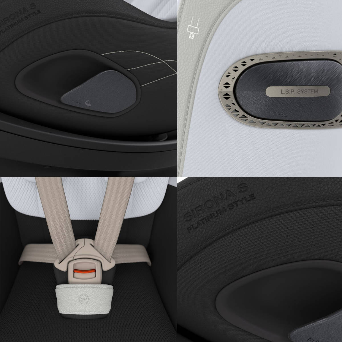 Cybex Sirona S i-Size Kindersitz (3 Monate–4,5 Jahre)