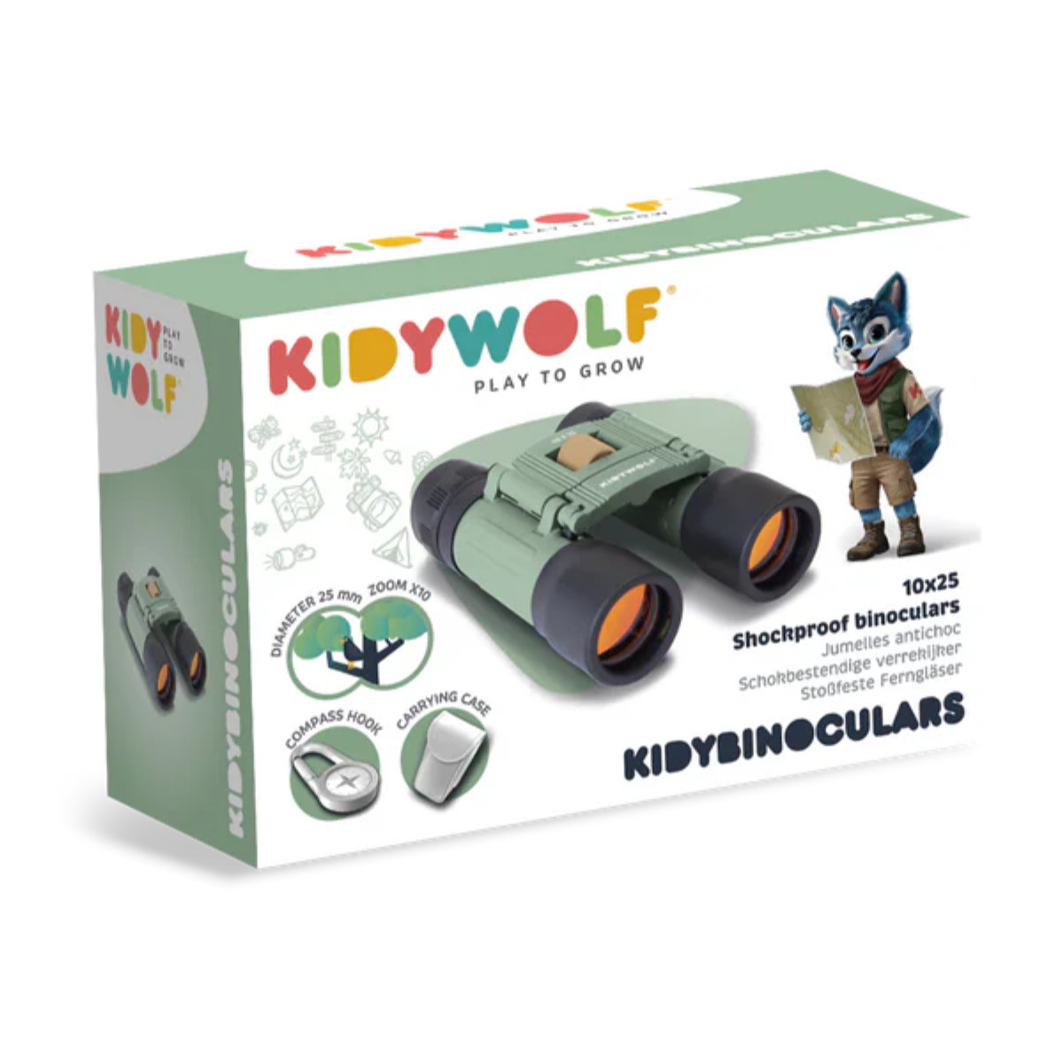 Kidywolf stoßfeste Kinderferngläser