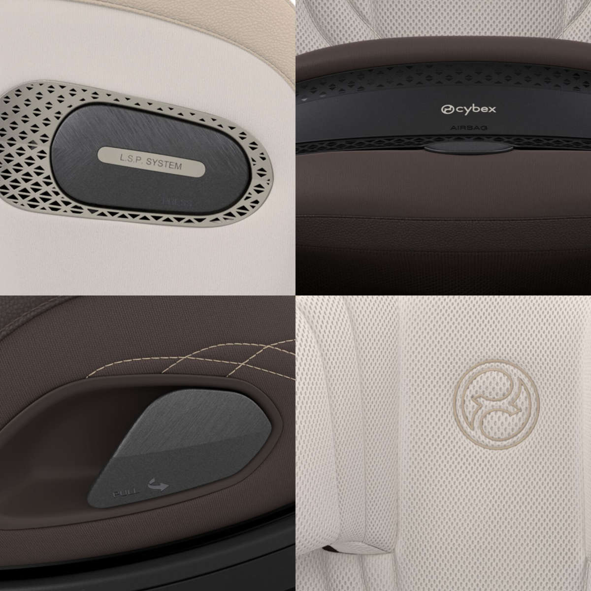 Cybex Anoris S Airbag i-Size Kindersitz (15 Monate–7 Jahre)