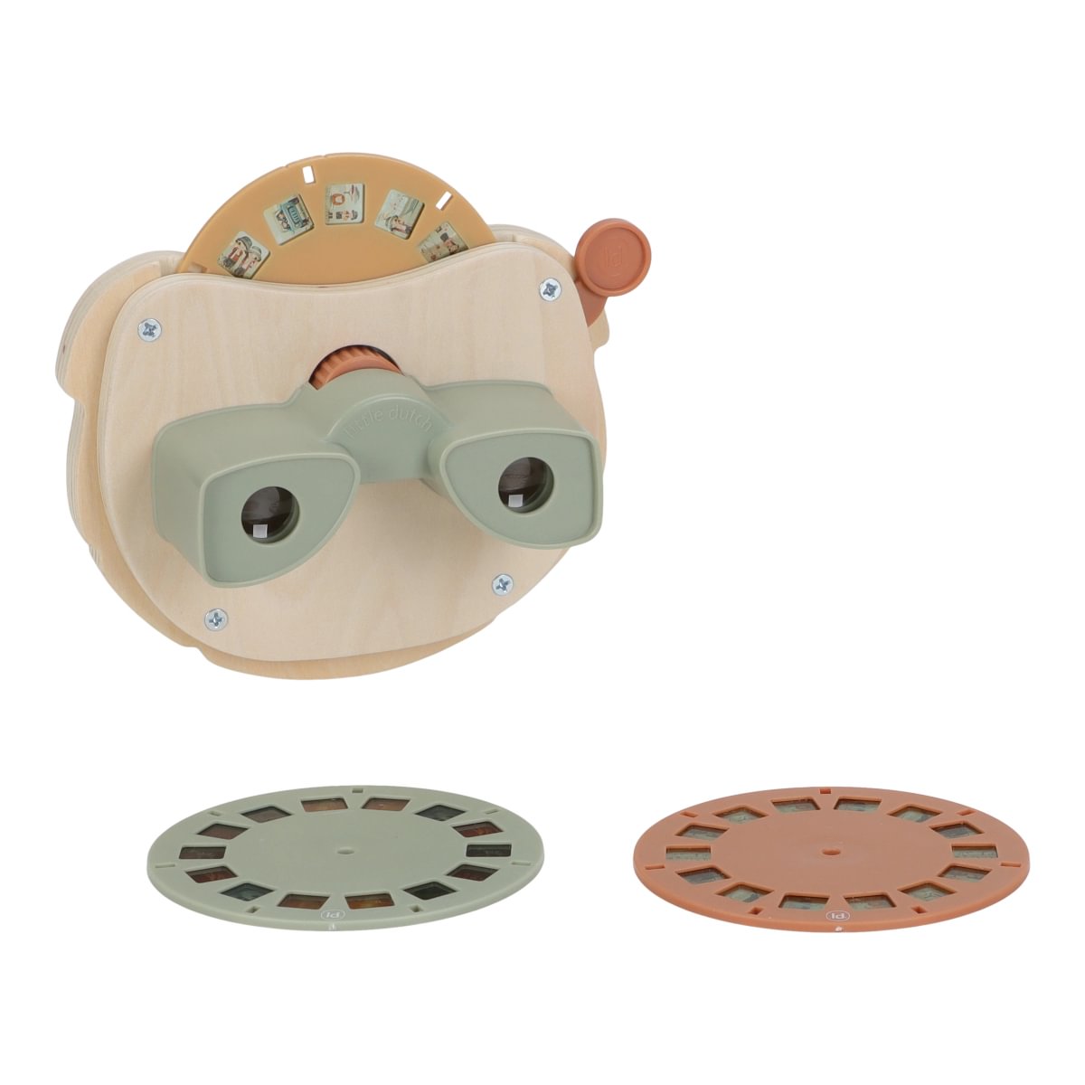 Little Dutch Geschichtengucker aus Holz – Safari Friends FSC