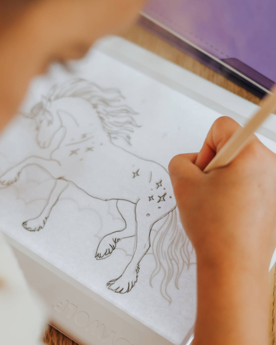 Kidywolf Nachfüllset für Kidydraw Pad Zeichentablett