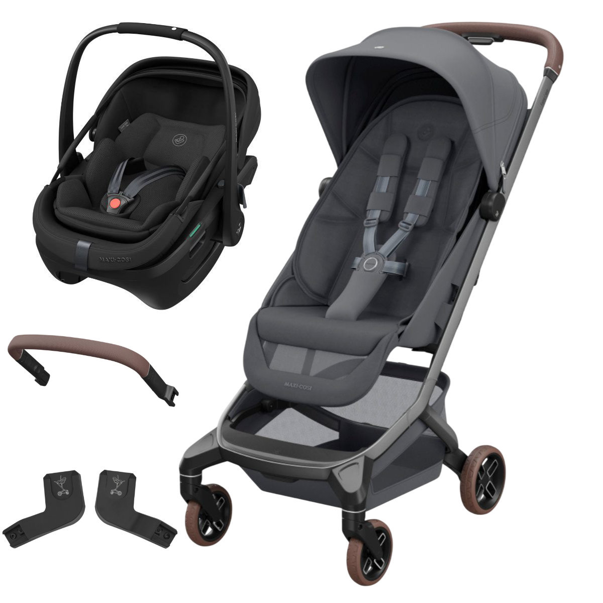 Maxi-Cosi Fame Cabin Set 4 in 1 inkl. Coral Slide Pro