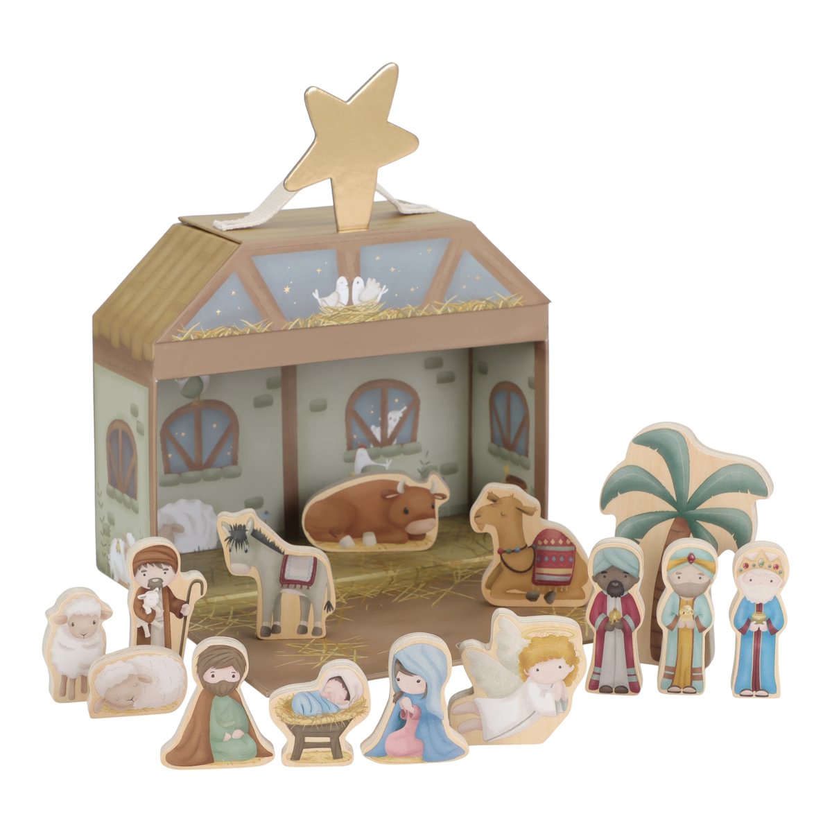 Little Dutch Weihnachtskrippe Spielset aus FSC-Holz