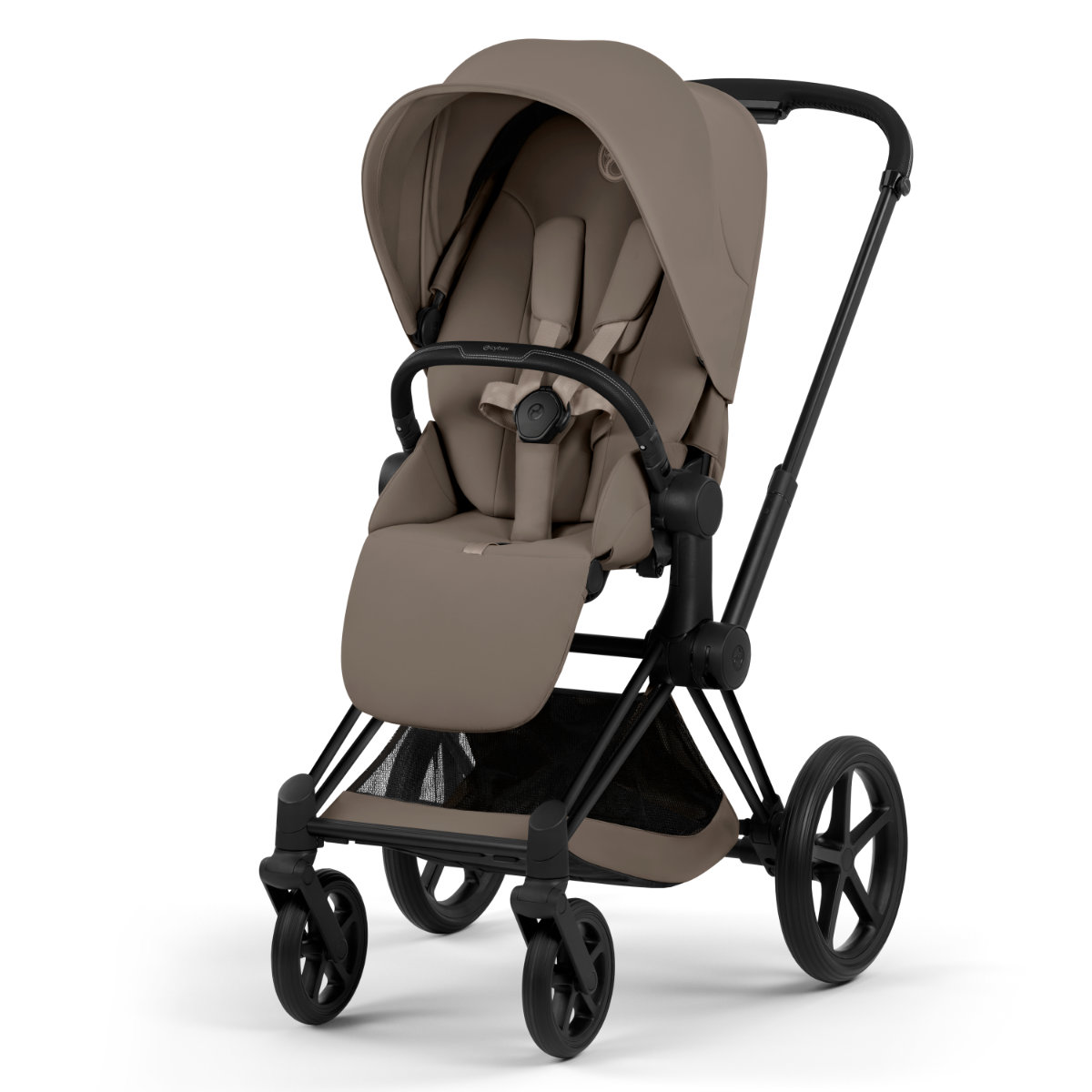 Cybex Priam 5 Comfort Kombikinderwagen Set 3 in 1 inkl. Cloud T i-Size Babyschale