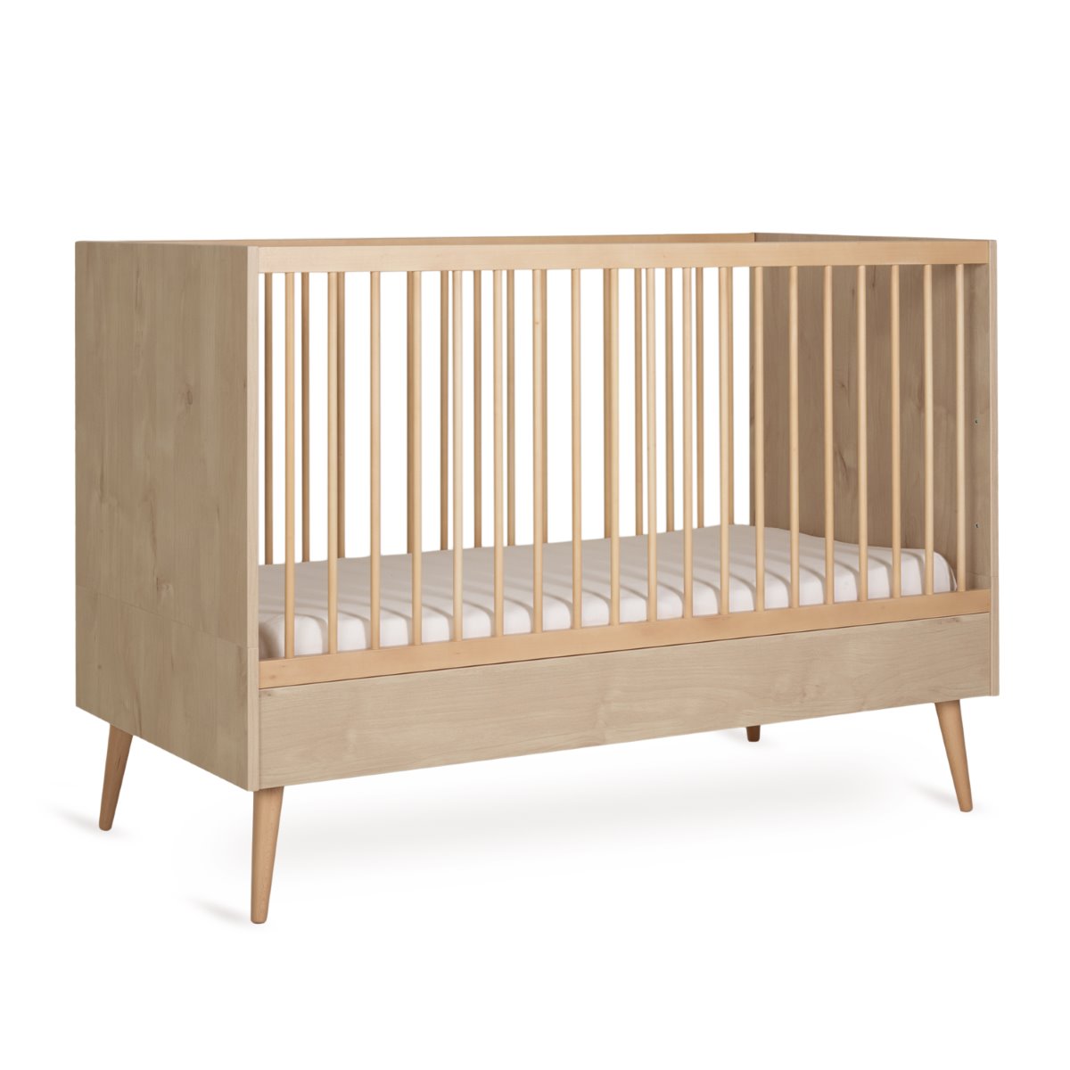 Quax Cocoon Babybett 70 x 140 cm eiche natur