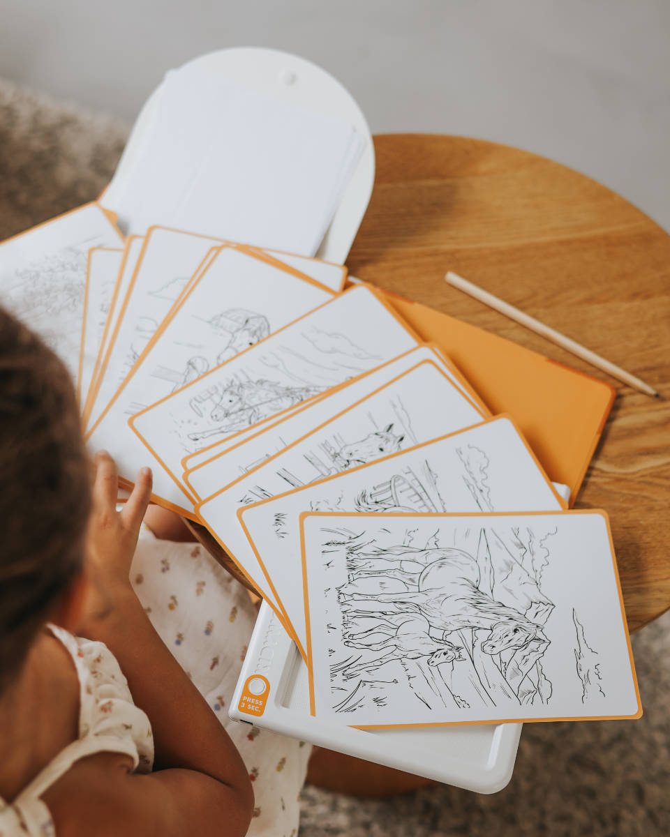 Kidywolf Nachfüllset für Kidydraw Pad Zeichentablett
