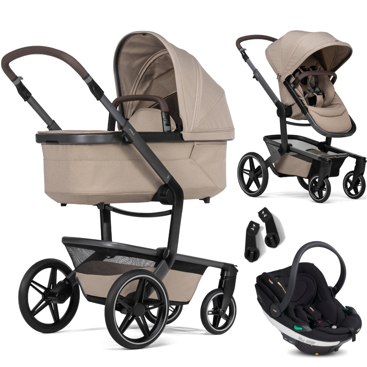 Joolz Day5 Kinderwagen Set 3 in 1 inkl. Besafe Go Beyond Babyschale