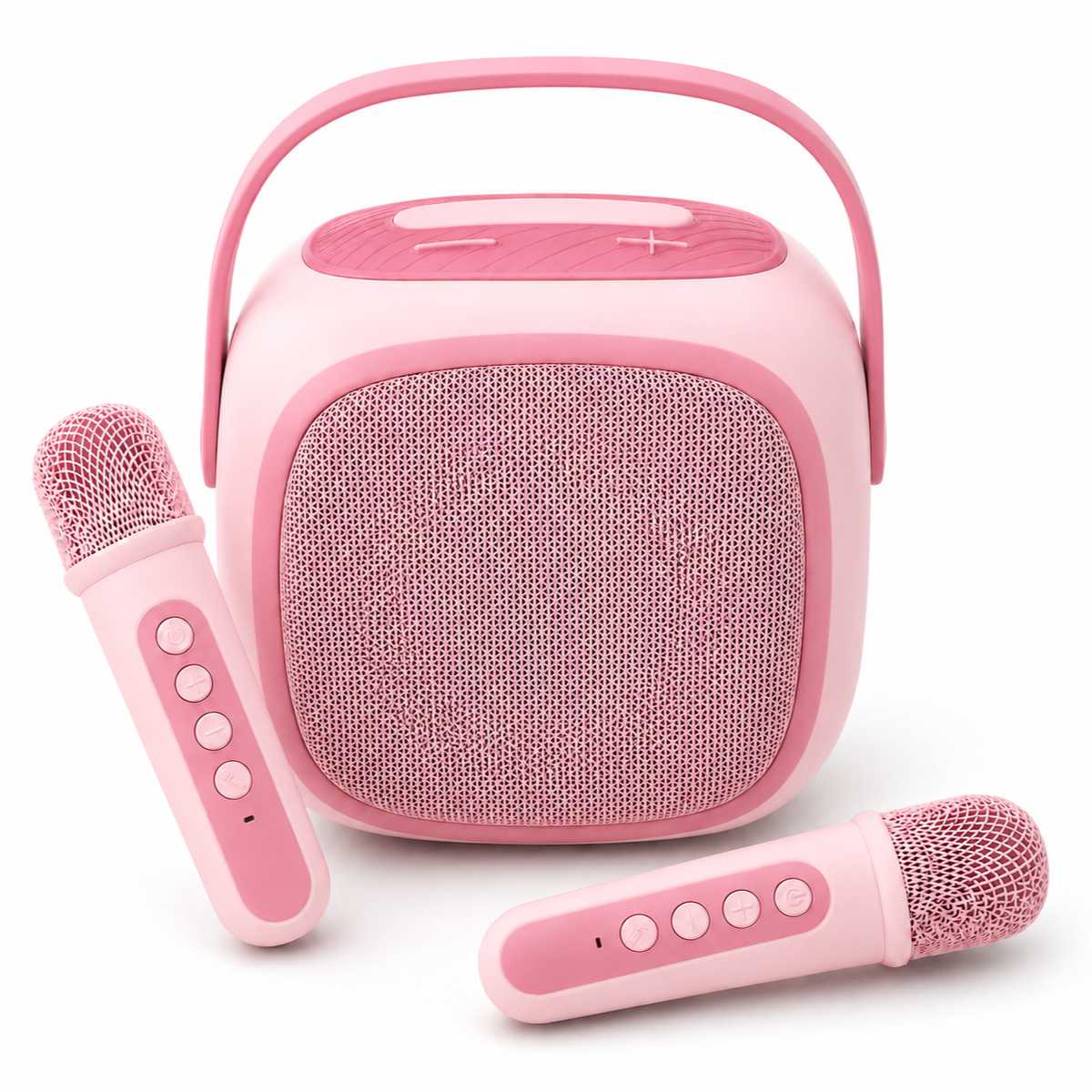 Lalarma Mega Sound Bluetooth Karaoke-Box – mit Licht & 2 Mikrofonen