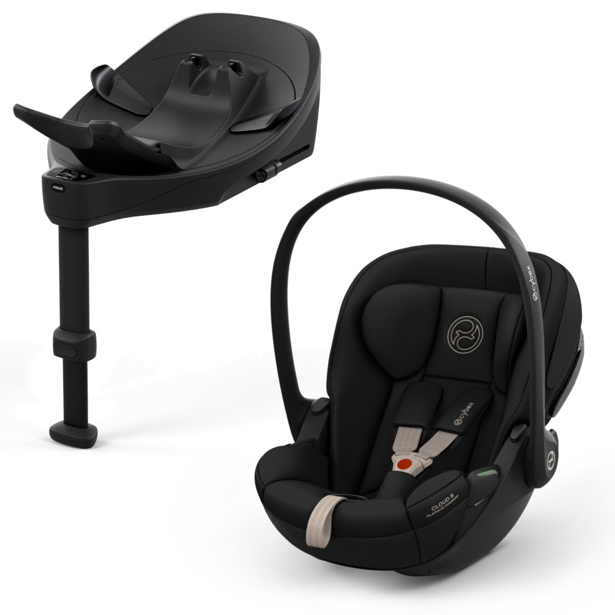 Cybex Cloud S i-Size Babyschale (40–87 cm) inkl. Base S