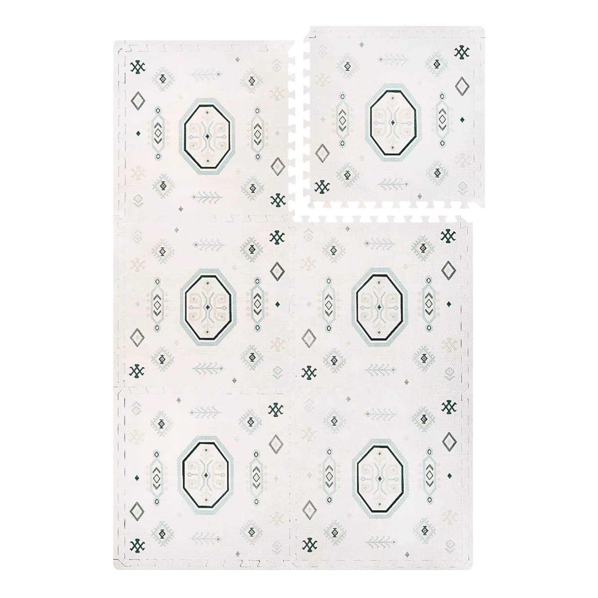 Toddlekind Haven Spielmatte 120x180 cm, 6-teilig