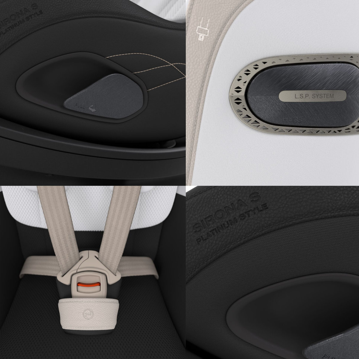 Cybex Sirona S i-Size Kindersitz (3 Monate–4,5 Jahre)