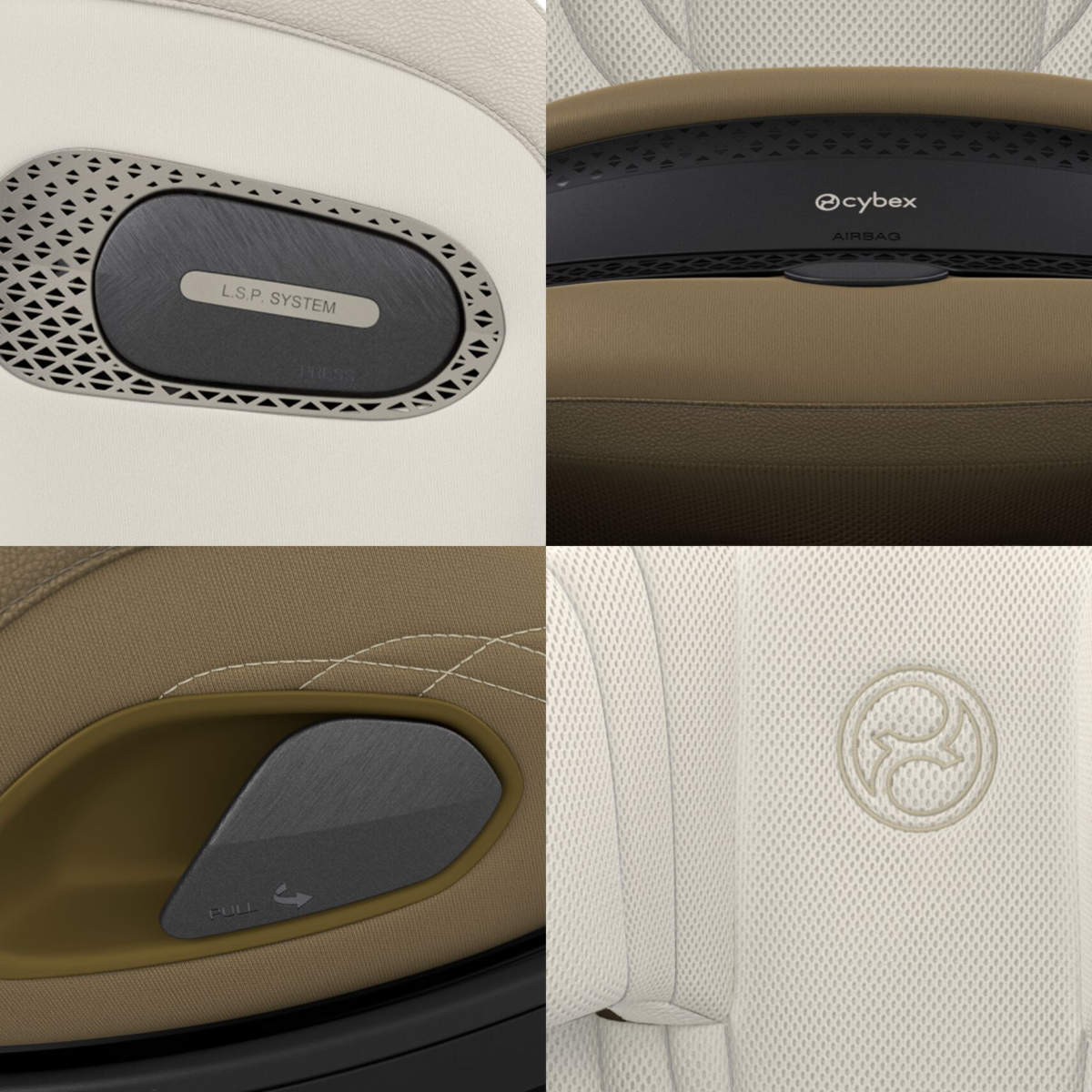 Cybex Anoris S Airbag i-Size Kindersitz (15 Monate–7 Jahre)