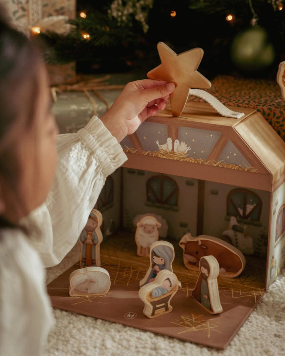 Little Dutch Weihnachtskrippe Spielset aus FSC-Holz