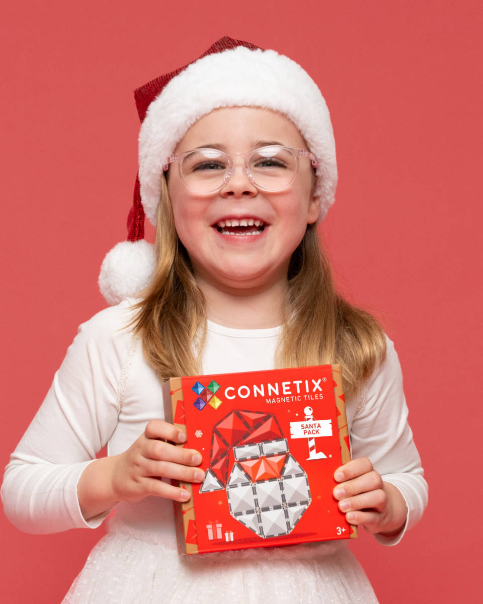 Connetix Magnetbausteine Weihnachtsmann-Set – 17 Teile